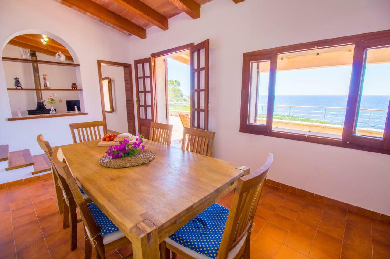 Beautiful Private Villa On The Sea Santanyí Eksteriør bilde